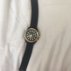 Black and Gold Watch